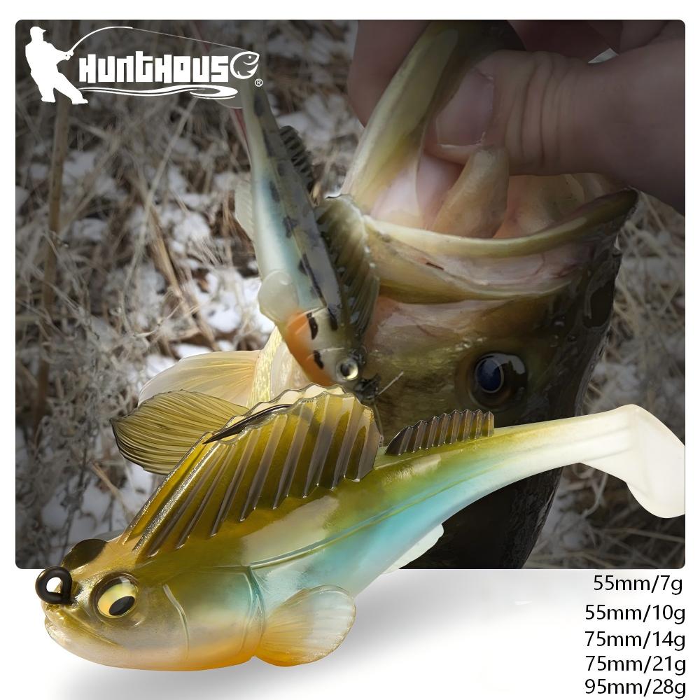Fishing Lure Jerkbait - Hunthouse Fishing Lure Soft Bait Jig