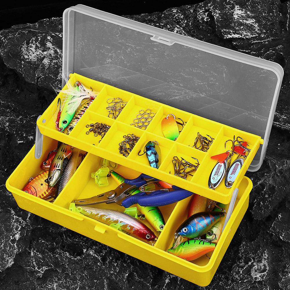 Portable Fishing Tackle Box Ba - Fishing Lure Soft Plastic 评论和价格
