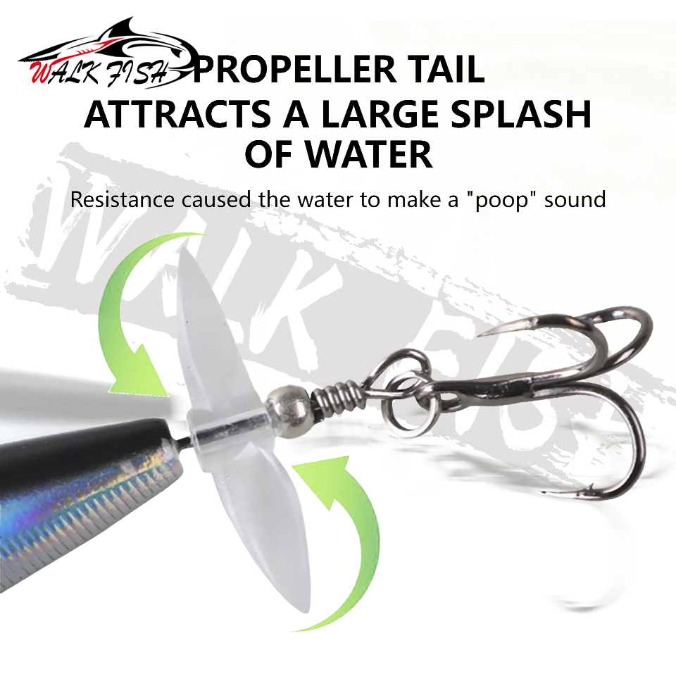 WALK FISH 7g/11g Pencil Bait S - Fishing Lure Buzzbait 评论和价格