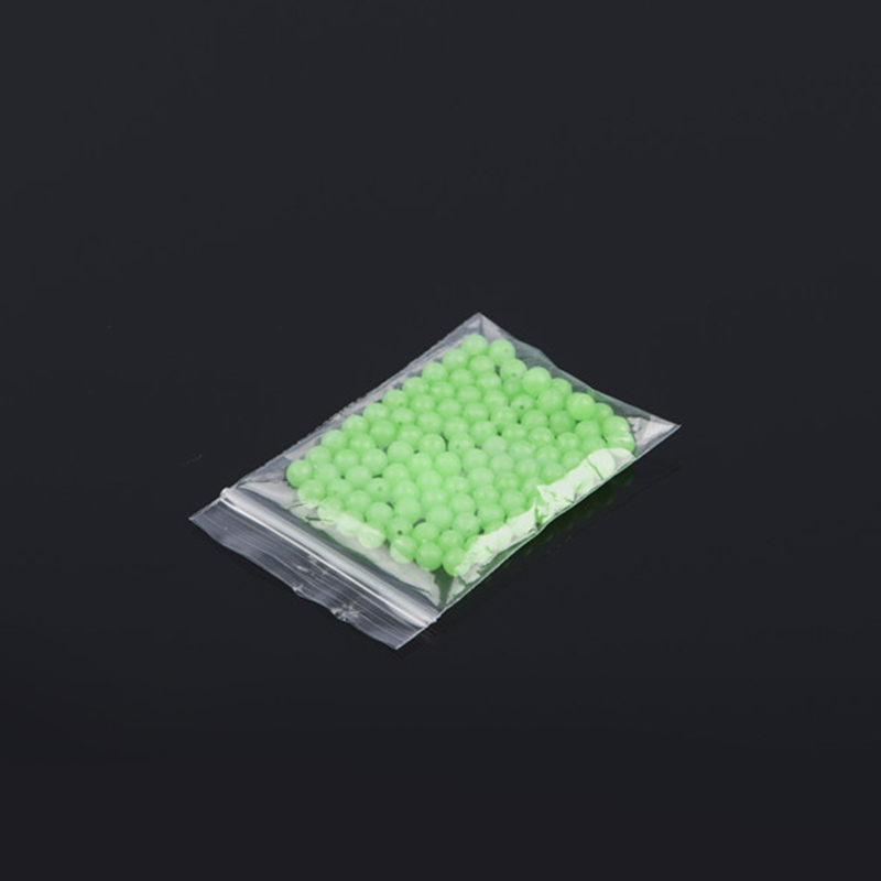 100pcs 5mm Green Luminous Plas - Fishing Lure Soft Plastic 评论和价格