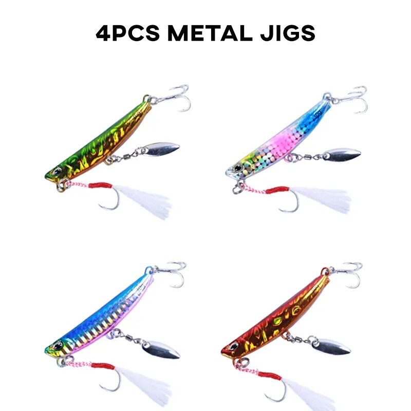 Metal Jig Spoon Fishing Lures  - Fishing Lure Buzzbait 评论和价格